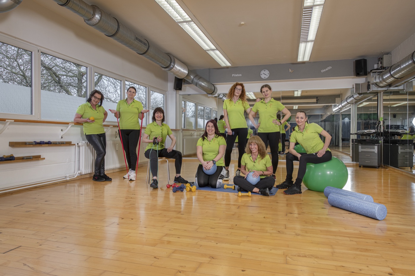 Das Team von Lady's Fitness Point im Kursraum
